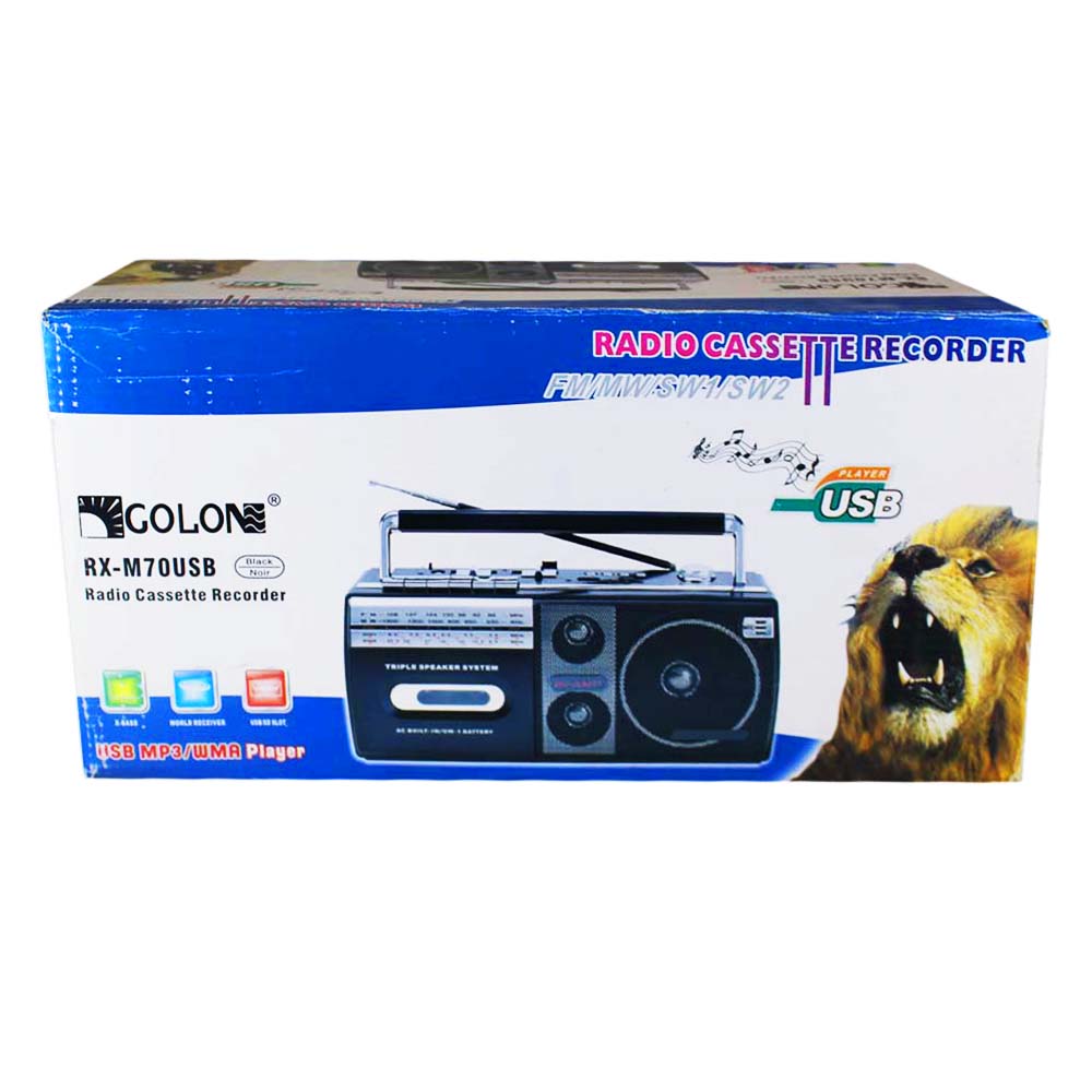 رادیو اسپیکر رم و فلش خور GOLON RX-M70