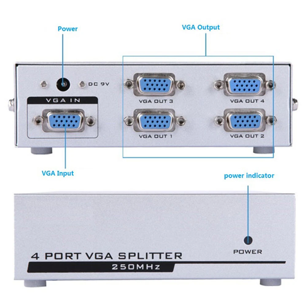اسپلیتر V-net VGA 4Port