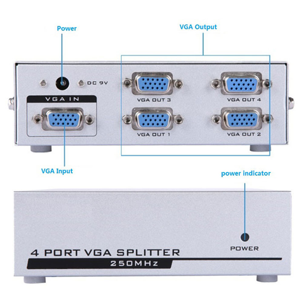 اسپلیتر V-net VGA 4Port