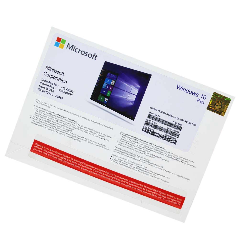 ویندوز اورجینال Windows 10 Pro OEM