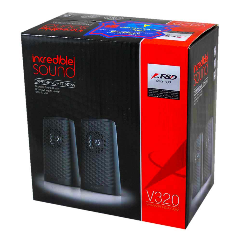 اسپیکر F&D V320 + گارانتی