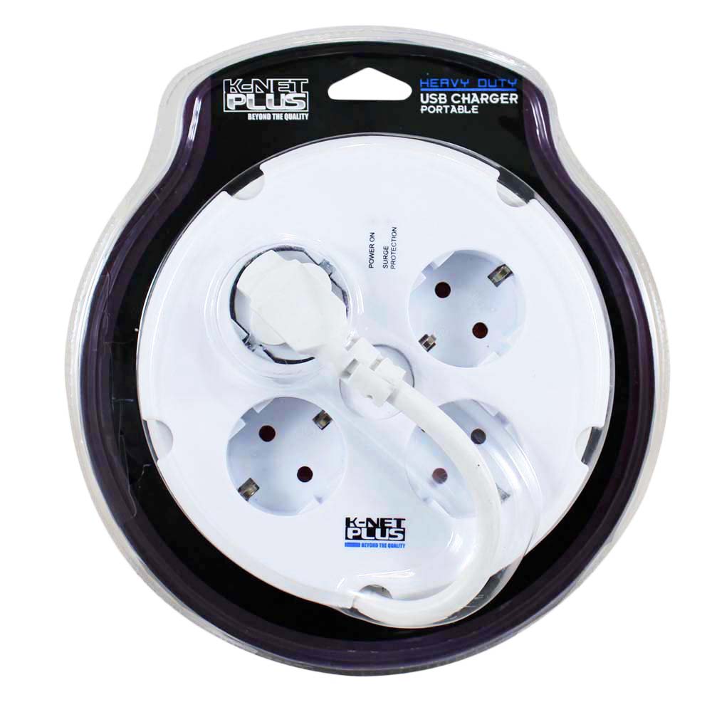محافظ برق 4 راه K-net Plus PS02