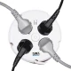 محافظ برق 4 راه K-net Plus PS02