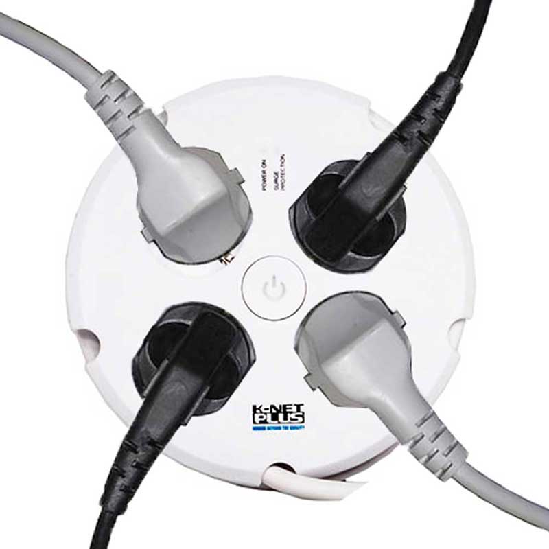 محافظ برق 4 راه K-net Plus PS02