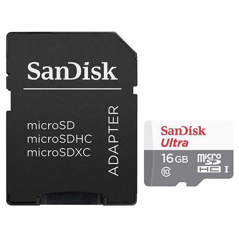 رم میکرو 16 گیگ سن دیسک SanDisk Ultra U1 80MB/s + خشاب