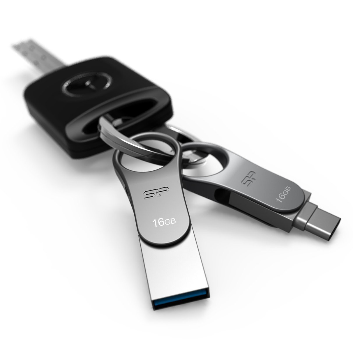 فلش 32 گیگ سیلیکون پاور Silicon Power C80 USB3.1 OTG Type-C