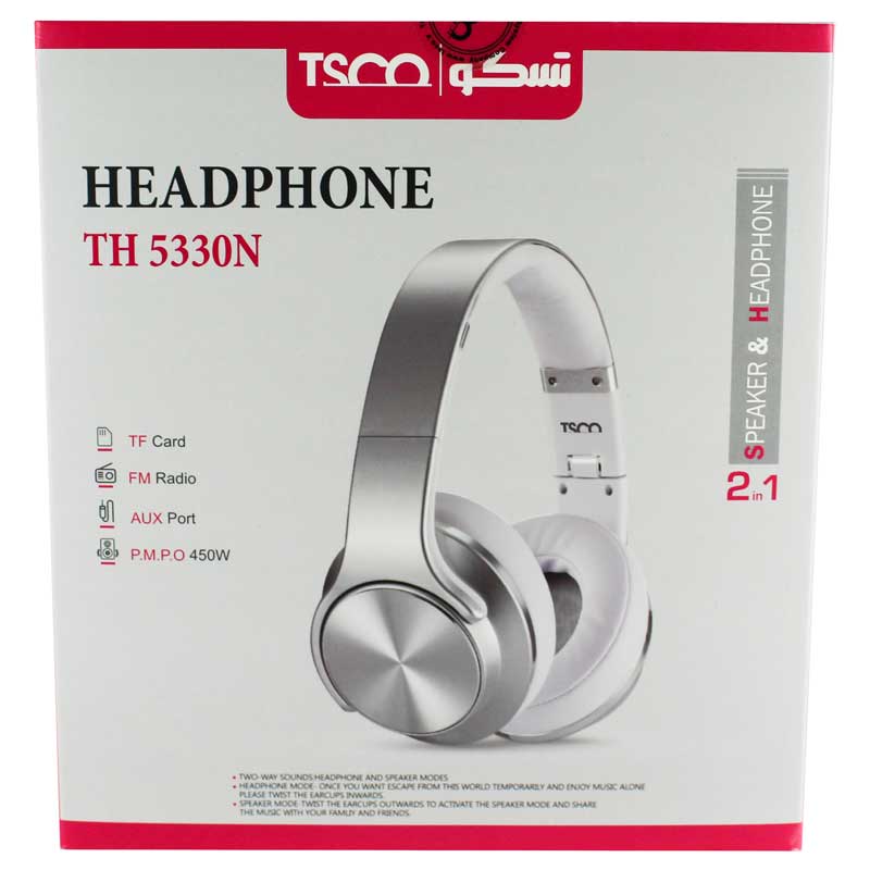 هدفون اسپیکر بلوتوث TSCO TH-5330N 