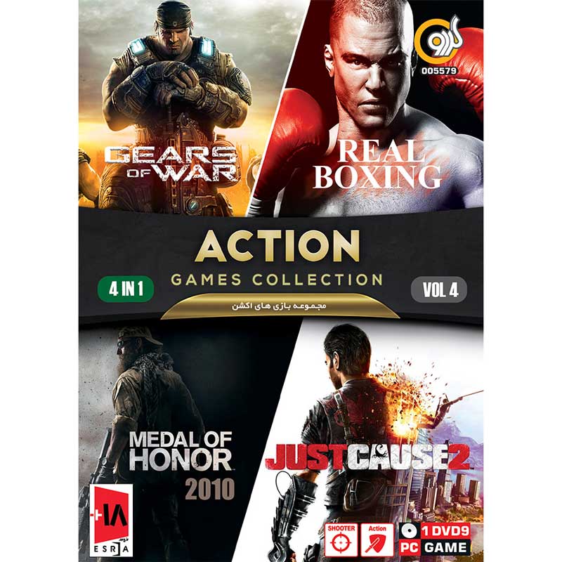 ACTION GAMES COLLECTION Vol.4 PC 1DVD9 گردو