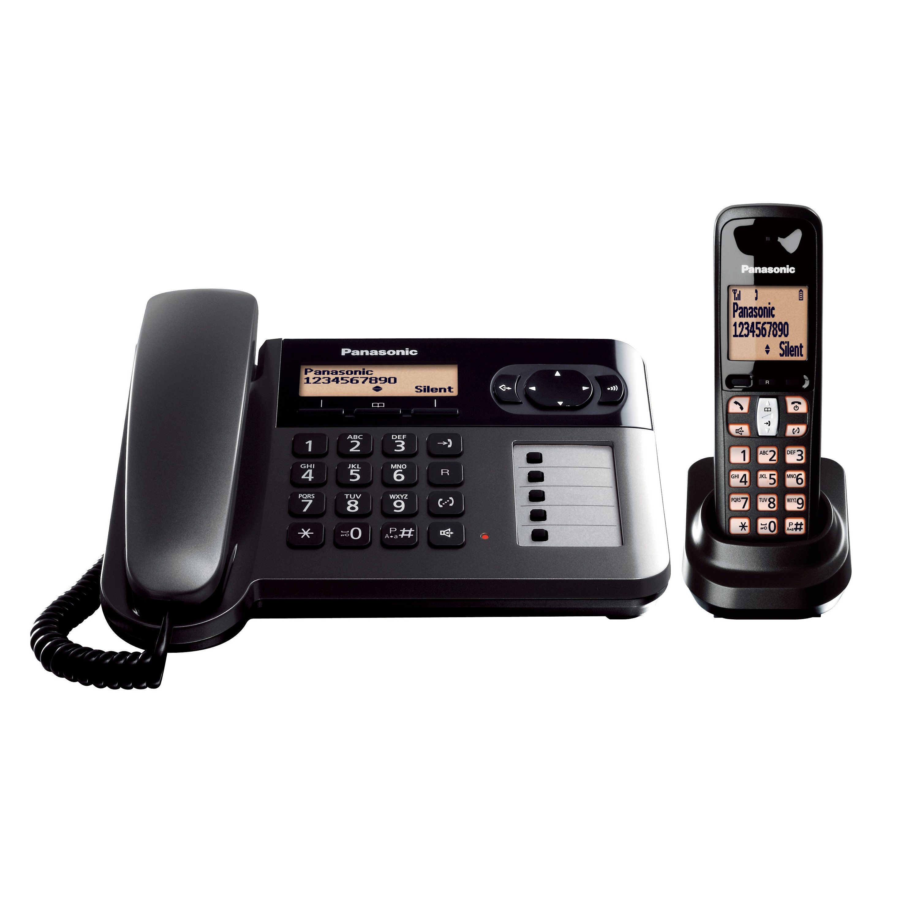 تلفن Panasonic KX-TGF110 + گوشی بیسیم + گارانتی