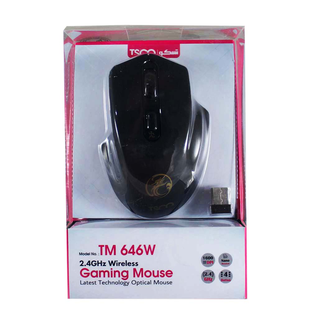 موس بی سیم گیمینگ TSCO TM-646W
