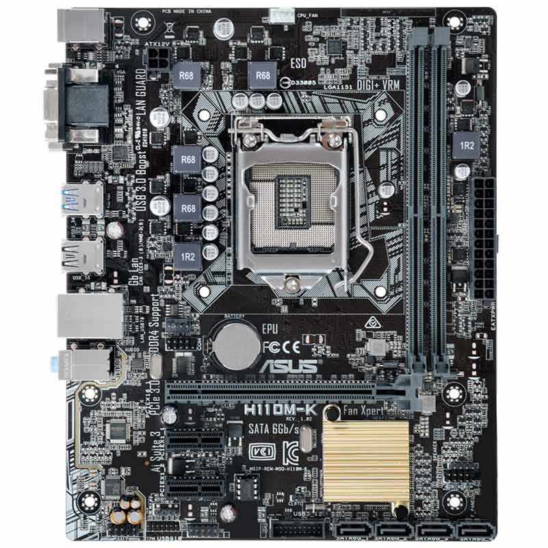 مادربرد ایسوس H110M-K DDR4