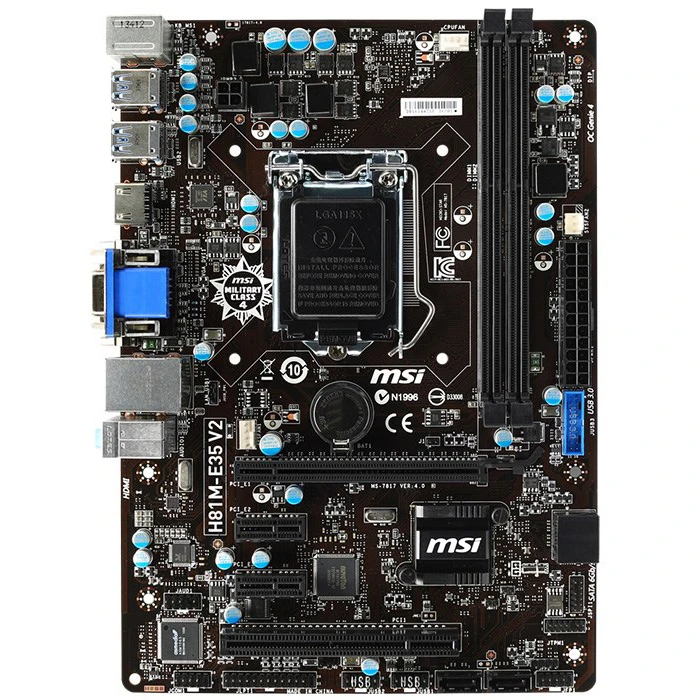 مادربرد ام اس آی H81M-E35 V2 DDR4