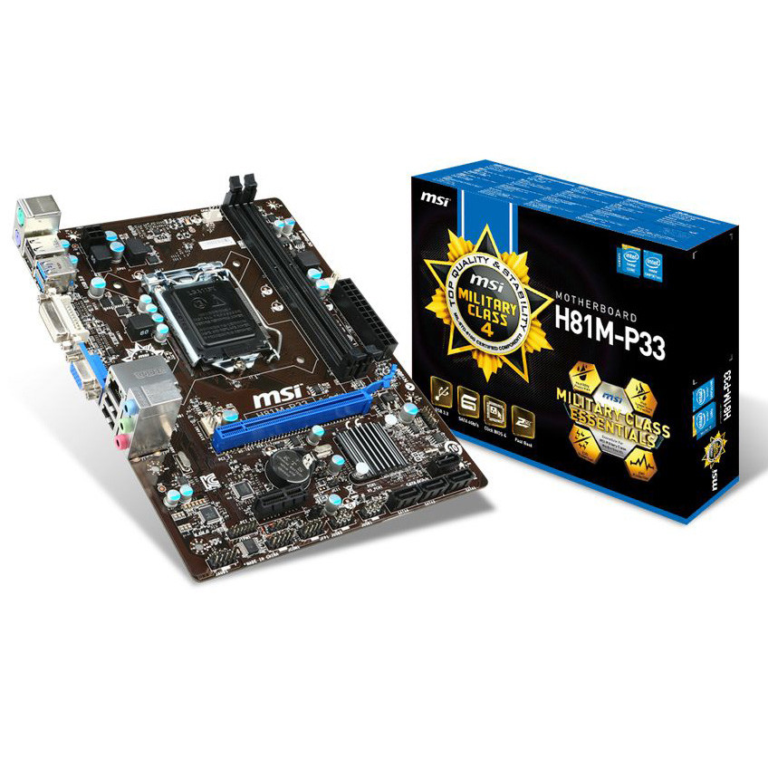 مادربرد ام اس آی H81M-P33 DDR3