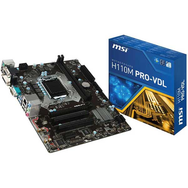 مادربرد ام اس آی H110M PRO-VDL DDR4