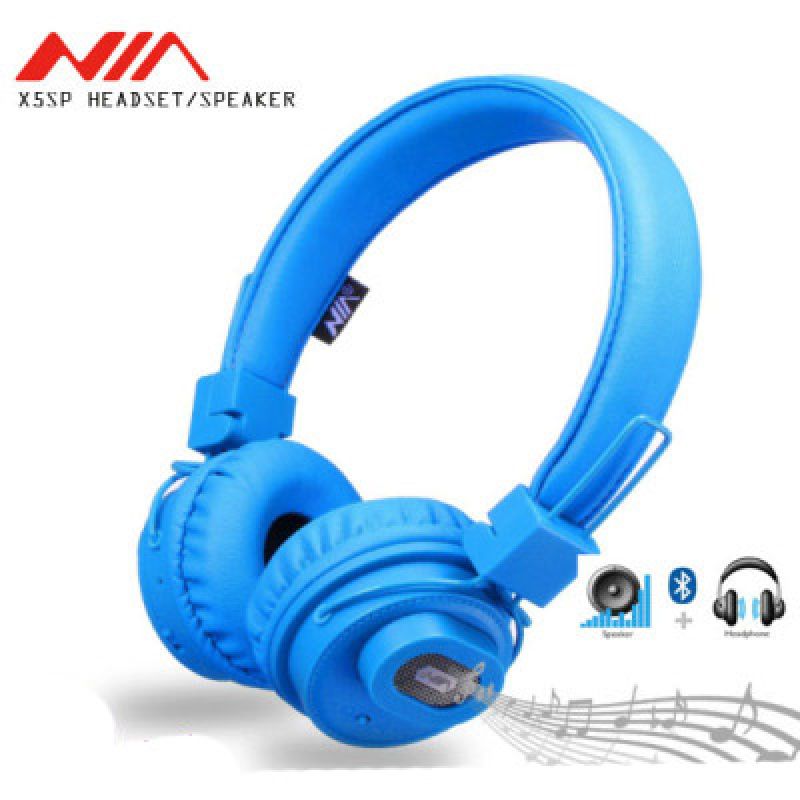 هدفون نیا بلوتوثی و رم خور NIA X5SP دارای اسپیکر + اپلیکیشن