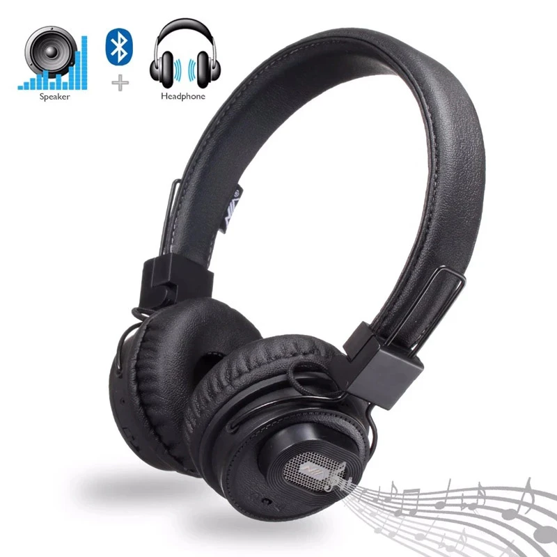 هدفون نیا بلوتوثی و رم خور NIA X5SP دارای اسپیکر + اپلیکیشن
