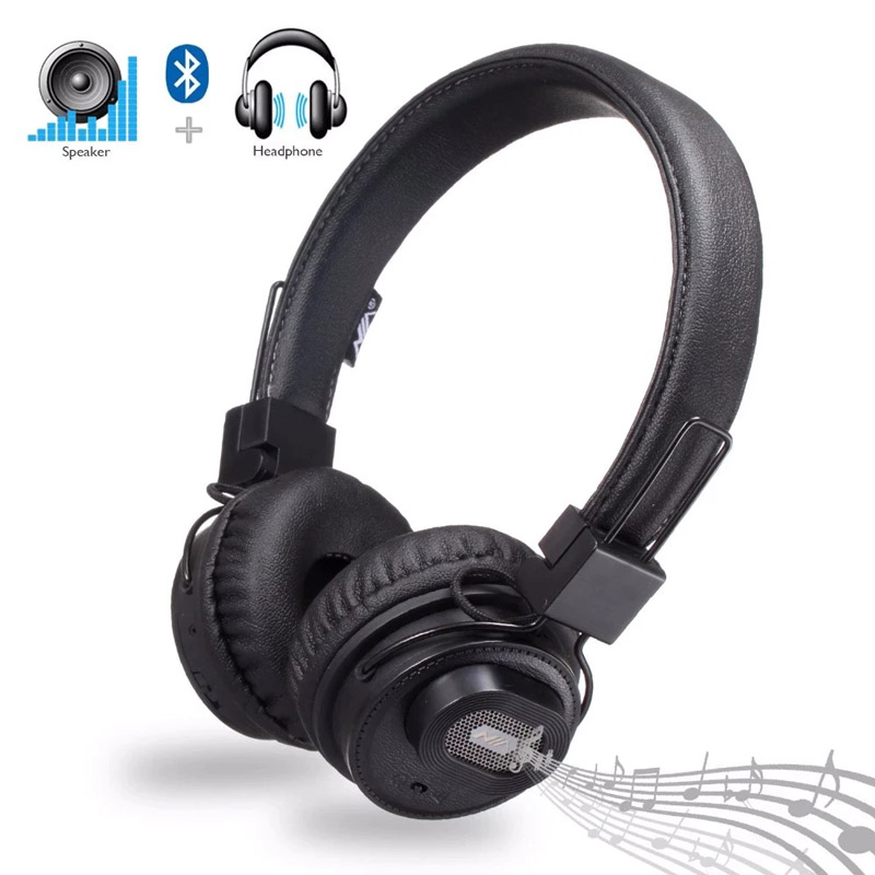 هدفون نیا بلوتوثی و رم خور NIA X5SP دارای اسپیکر + اپلیکیشن