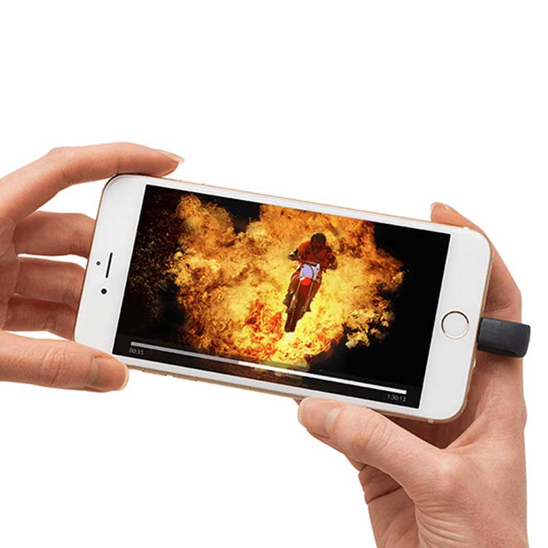 فلش ۱۲۸ گیگ سن دیسک SanDisk iXpand OTG Lightning USB3.0