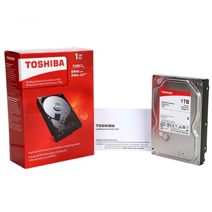 هارد اینترنال توشیبا TOSHIBA P300 HDWD110 1TB