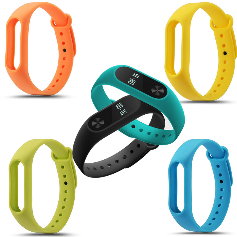 بند دستبند شیائومی Xiaomi Mi Band 2 سیلیکونی