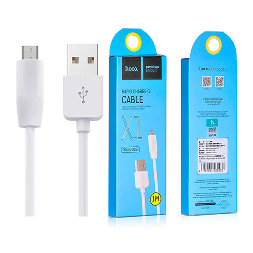 کابل اندروید hoco X1 2m (گارانتی 12 ماهه)