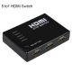 سوییچ 5 پورت HDMI + ریموت کنترل