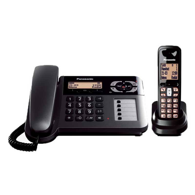 تلفن Panasonic KX-TGF120 + گوشی بیسیم + گارانتی