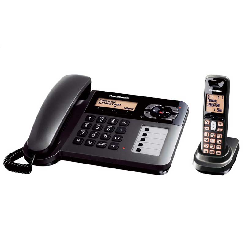 تلفن Panasonic KX-TGF120 + گوشی بیسیم + گارانتی