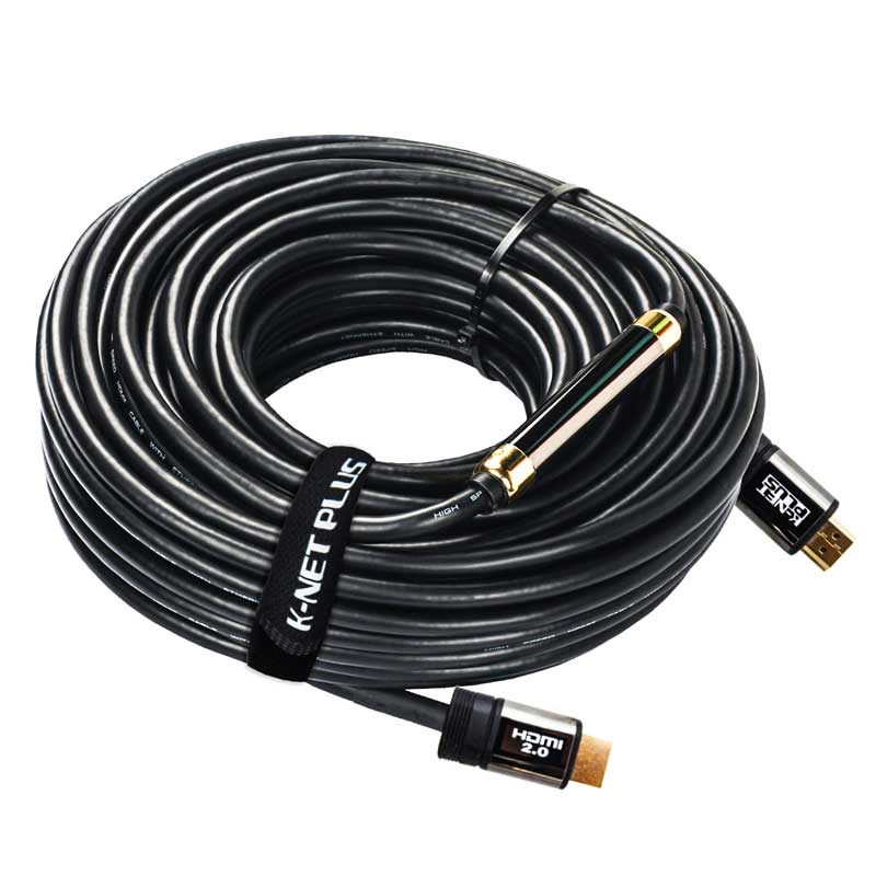 کابل HDMI 2.0 4K کی نت پلاس K-NET Plus طول 15 متر