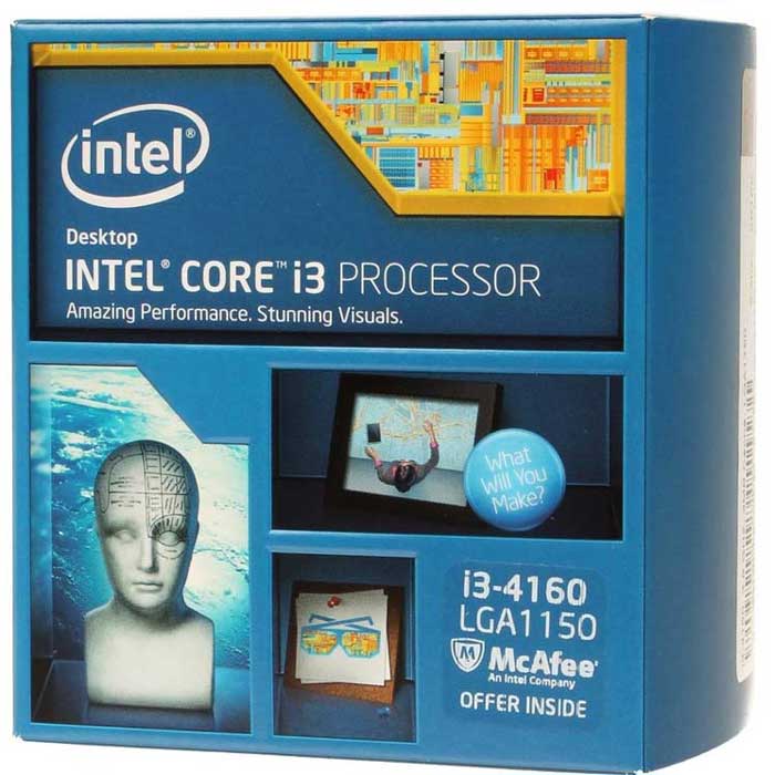 پردازنده اینتل Core i3-4160 Haswell