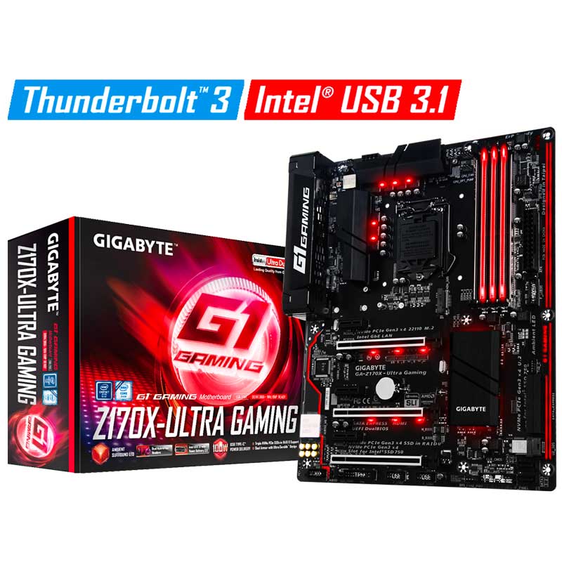 مادربرد گیگابایت GA-Z170X-Ultra Gaming