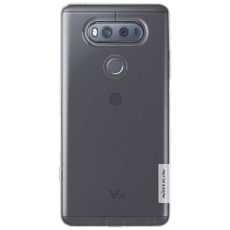 قاب اورجینال ژله ای شفاف Nature نیلکین LG V20