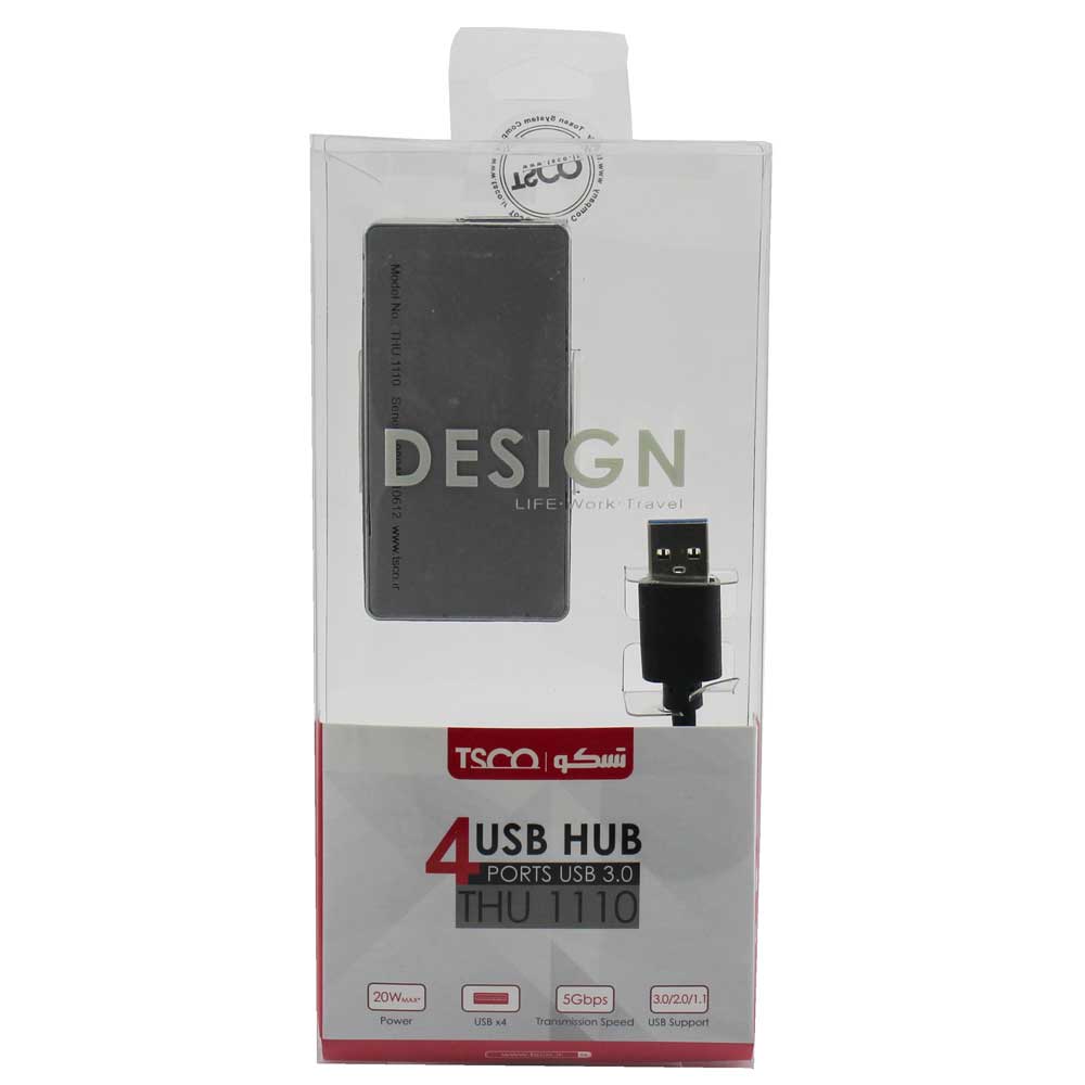 هاب 4 پورت USB3.0 تسکو THU-1110