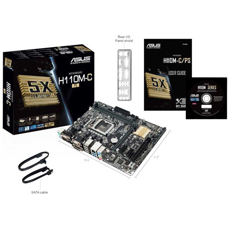 مادربرد ایسوس H110M-C/PS DDR4
