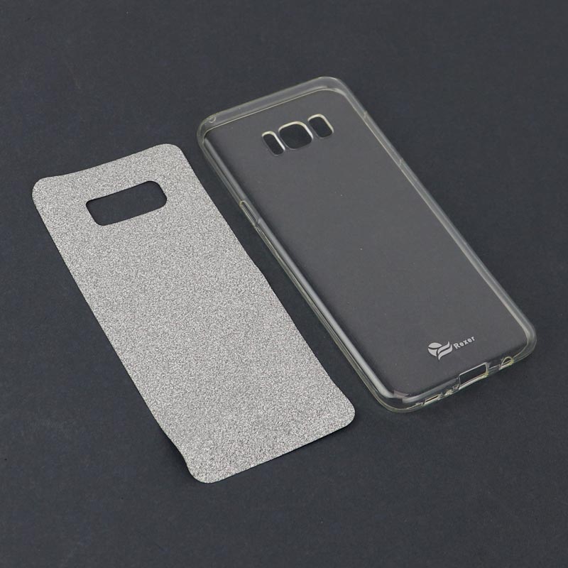 قاب ژله ای اکلیلی REXER Sparkle Samsung S8 Plus