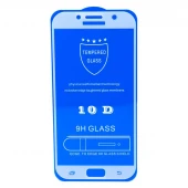 گلس شیشه ای تمام چسب Samsung Galaxy A7 2017