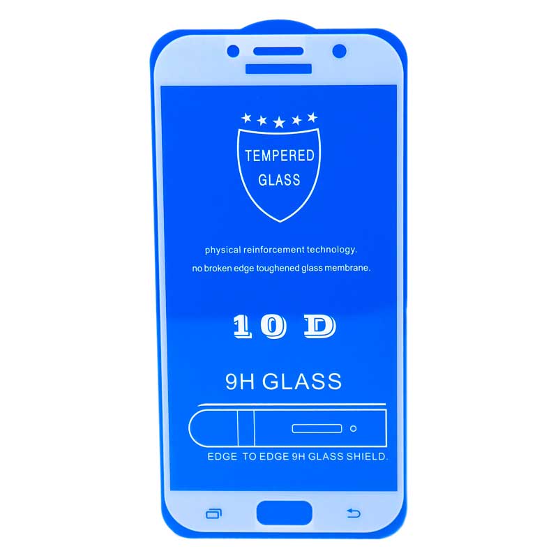 گلس شیشه ای تمام چسب Samsung Galaxy A7 2017
