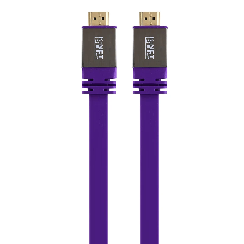 کابل HDMI V2.0 کی نت پلاس Pro Flat طول 5 متر