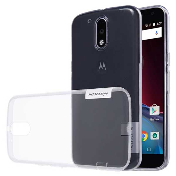 قاب اورجینال ژله ای شفاف Nature نیلکین Motorola Moto G4 Plus