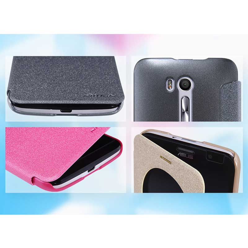 کیف اورجینال کلاسوری Sparkle نیلکین Asus Zenfone Go TV