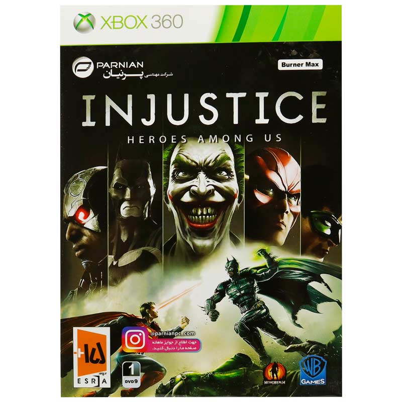 Injustice Heroes Among Us XBOX 360 پرنیان