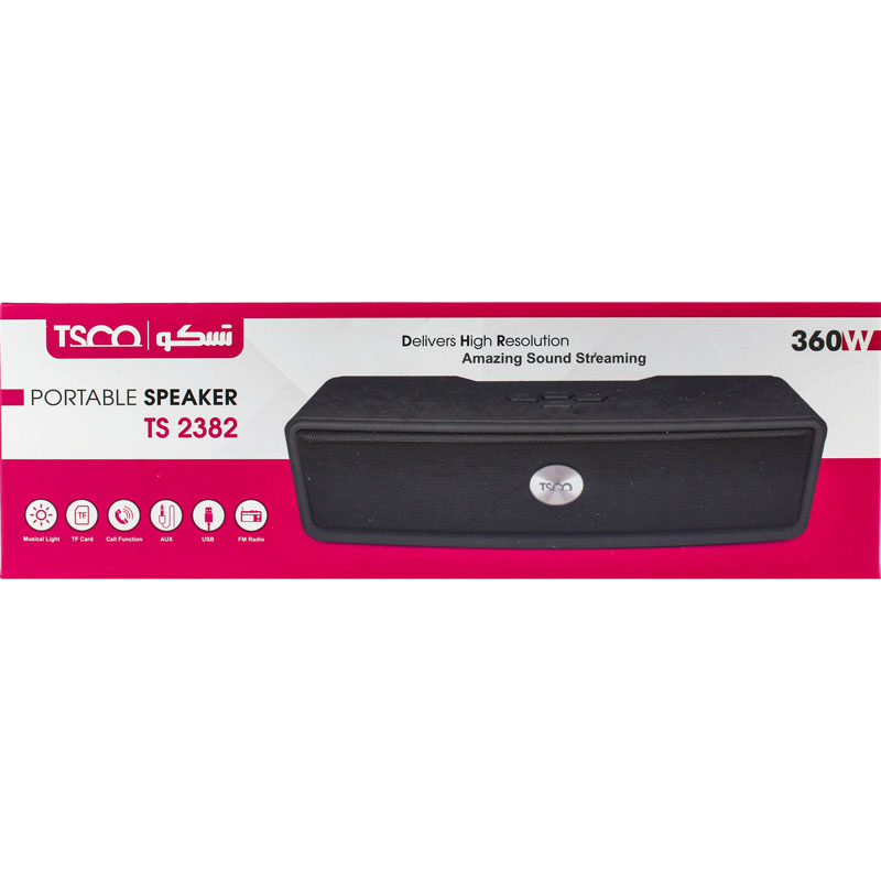 اسپیکر بلوتوثی تسکو TS-2382