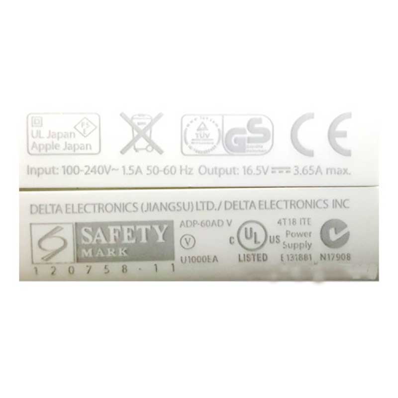 شارژر لپ تاپ Apple 60W magsafe 2