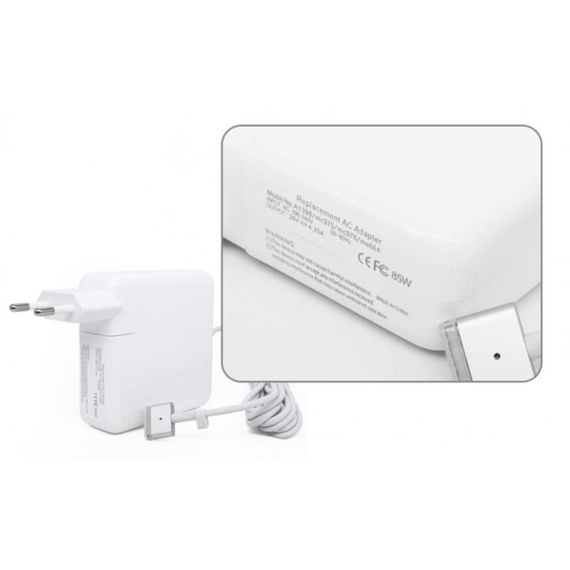 شارژر لپ تاپ Apple 85W magsafe 2