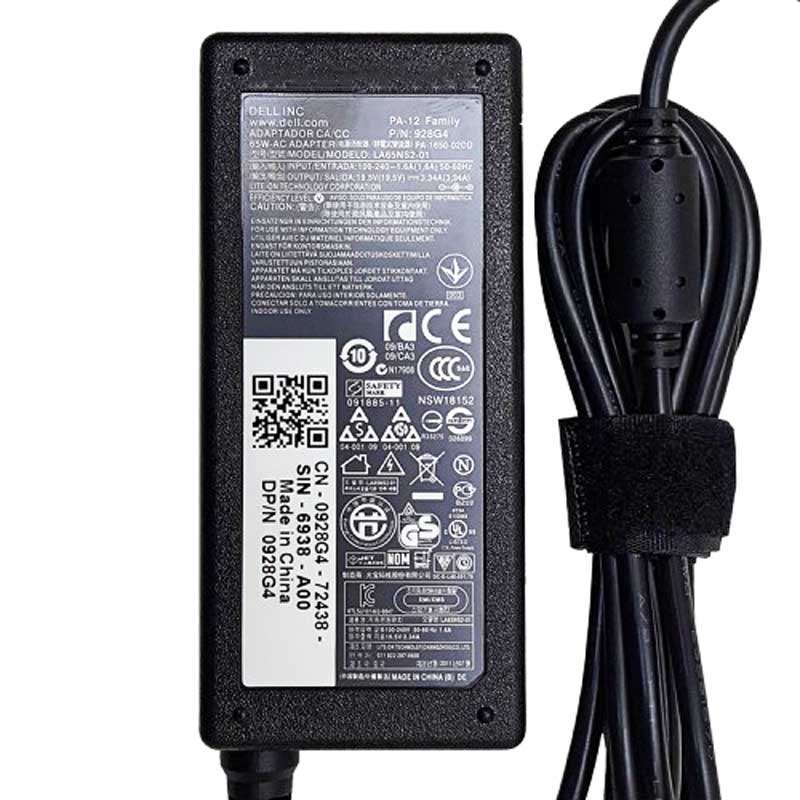 شارژر لپ تاپ DELL 19.5V 3.34A سر ریز