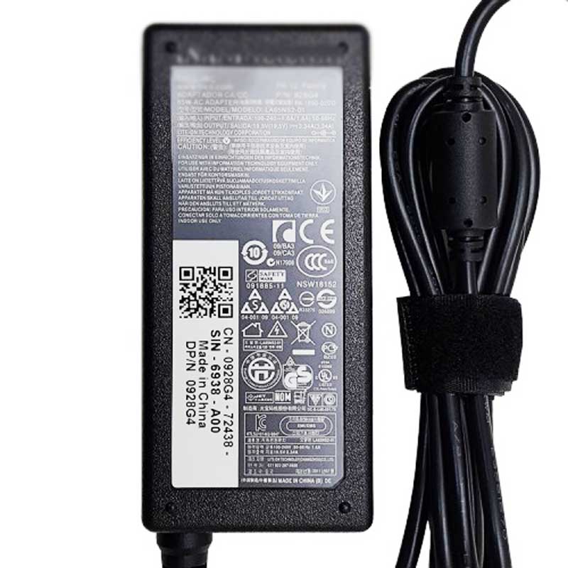 شارژر لپ تاپ Dell 19.5V 3.34A دل سر ریز