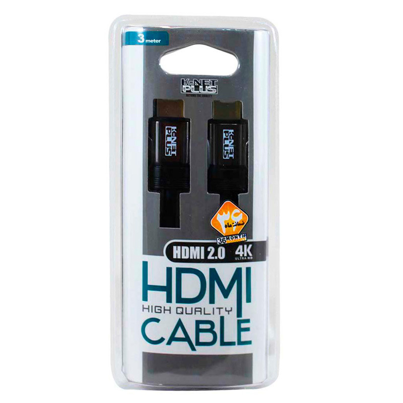 کابل K-NET Plus HDMI 2.0 4K 1.8m