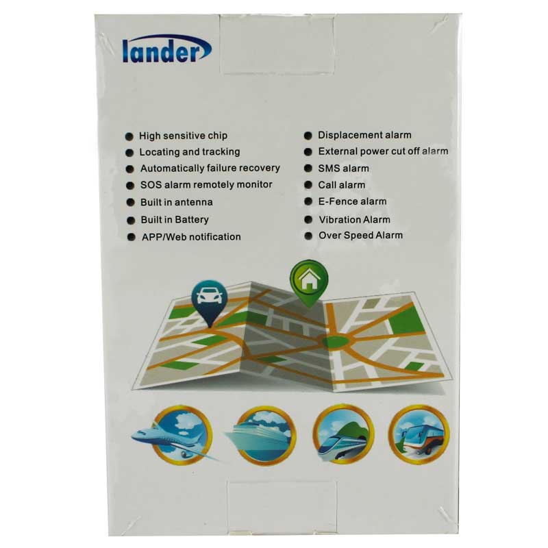 ردیاب و ضد سرقت خودرو Lander LD-55R GPS