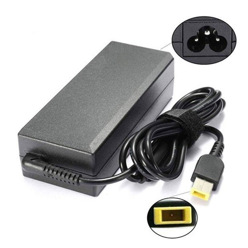 شارژر لپ تاپ Lenovo 20V 4.5A سر USB