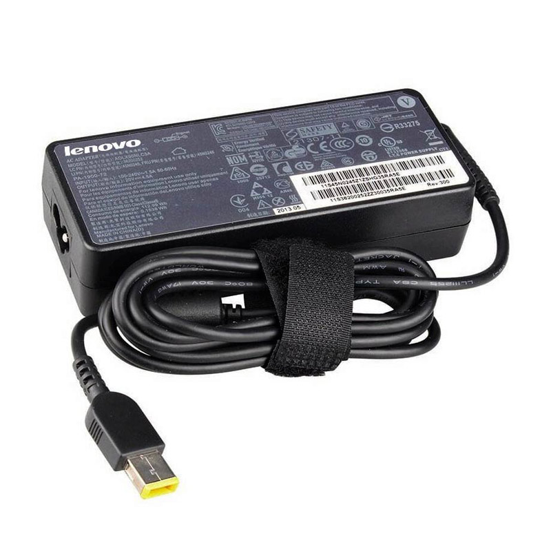 شارژر لپ تاپ Lenovo 20V 4.5A سر USB